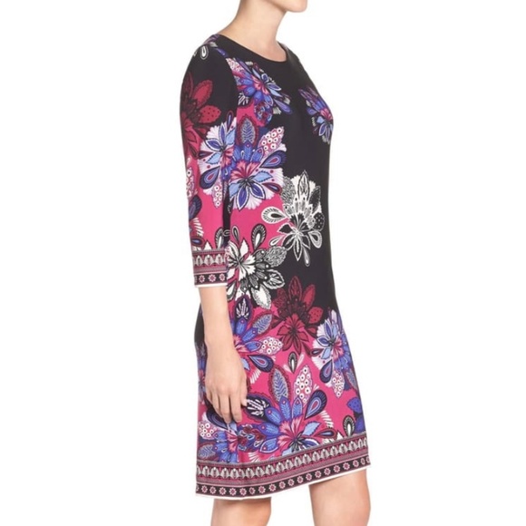 Donna Morgan Jersey Shift Dress - Picture 4 of 5